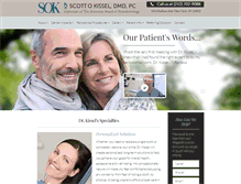 Tablet Screenshot of implant-periodontist-nyc.com